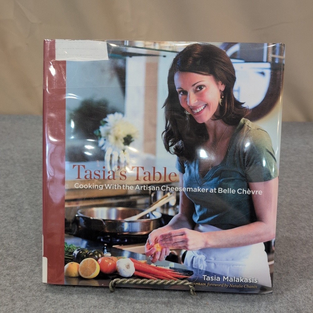Tasia's Table Cooking with the Artisan Cheesemaker Tasia Malakasis Hardcover - Picture 1 of 5